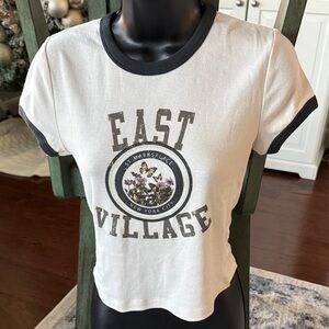 Arizona Jean Company East Village Tee - White and Black